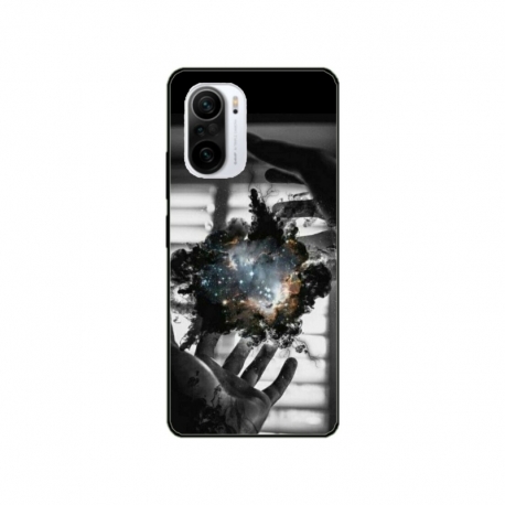 Husa personalizata tip carcasa HQPrint pentru Xiaomi Redmi 11T Pro, model Dark Magic, multicolor, S1D1M0020