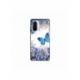 Husa personalizata tip carcasa HQPrint pentru Xiaomi Redmi 11T Pro, model Butterfly 4, multicolor, S1D1M0041