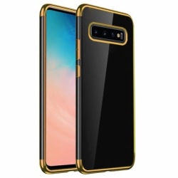 Husa SAMSUNG Galaxy S10 Plus - Plating Soft (Auriu)