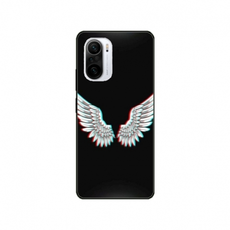 Husa personalizata tip carcasa HQPrint pentru Xiaomi Redmi 11T Pro, model Angel, multicolor, S1D1M0219