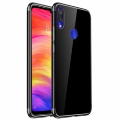 Husa XIAOMI RedMi 7 - Plating Soft (Negru)