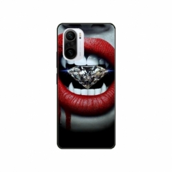 Husa personalizata tip carcasa HQPrint pentru Xiaomi Redmi 11T Pro, model Diamond Vampire, multicolor, S1D1M0370