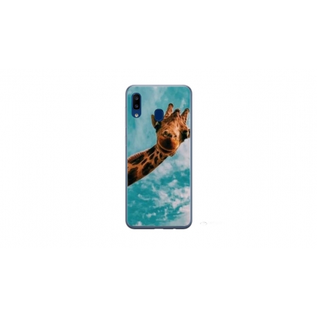 Husa personalizata tip carcasa HQPrint pentru Xiaomi Redmi 9A, model Giraffe 2, multicolor, S1D1M0096
