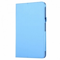 Husa SAMSUNG Galaxy Tab A (10.1") 2016 T580 / T585 - Litchi Piele (Albastru)