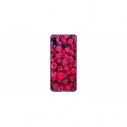 Husa personalizata tip carcasa HQPrint pentru Xiaomi Redmi 9A, model Zmeura, multicolor, S1D1M0234