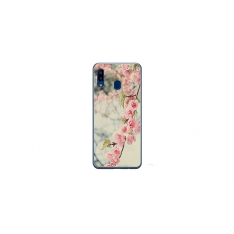 Husa personalizata tip carcasa HQPrint pentru Xiaomi Redmi 9A, model Flowers 18, multicolor, S1D1M0245