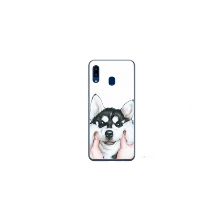 Husa personalizata tip carcasa HQPrint pentru Xiaomi Redmi 9AT, model Fluffy Dog, multicolor, S1D1M0033