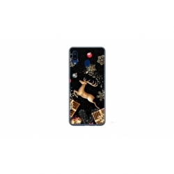 Husa personalizata tip carcasa HQPrint pentru Xiaomi Redmi 9AT, model Reindeer 2, multicolor, S1D1M0052