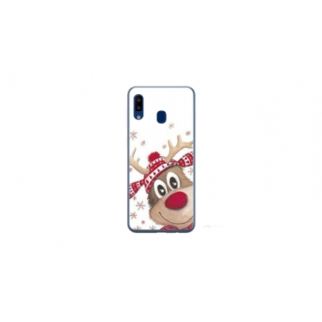 Husa personalizata tip carcasa HQPrint pentru Xiaomi Redmi 9AT, model Reindeer 3, multicolor, S1D1M0053