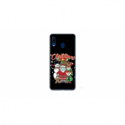 Husa personalizata tip carcasa HQPrint pentru Xiaomi Redmi 9AT, model Covid Christmas, multicolor, S1D1M0054