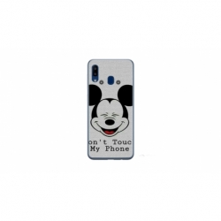 Husa personalizata tip carcasa HQPrint pentru Xiaomi Redmi 9AT, model Dont Touch my Phone 3, multicolor, S1D1M0123
