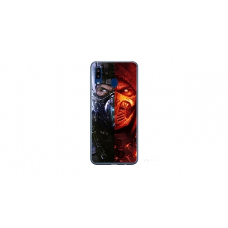 Husa personalizata tip carcasa HQPrint pentru Xiaomi Redmi 9AT, model Mortal Kombat, multicolor, S1D1M0130