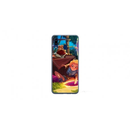 Husa personalizata tip carcasa HQPrint pentru Xiaomi Redmi 9AT, model Tangled, multicolor, S1D1M0150