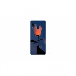 Husa personalizata tip carcasa HQPrint pentru Xiaomi Redmi 9AT, model Sky Flower, multicolor, S1D1M0159