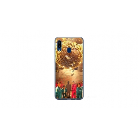 Husa personalizata tip carcasa HQPrint pentru Xiaomi Redmi 9AT, model Squid Game 11, multicolor, S1D1M0183