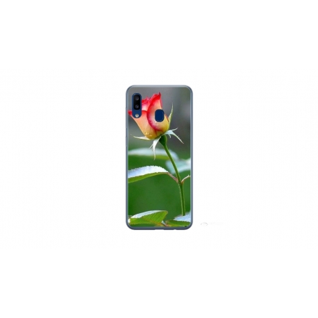 Husa personalizata tip carcasa HQPrint pentru Xiaomi Redmi 9AT, model Flowers 13, multicolor, S1D1M0206
