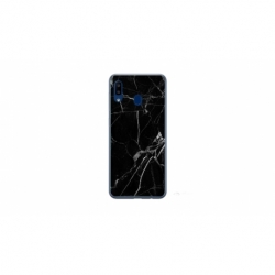 Husa personalizata tip carcasa HQPrint pentru Xiaomi Redmi 9AT, model Black Marble, multicolor, S1D1M0229