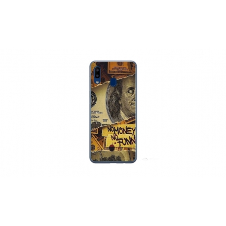 Husa personalizata tip carcasa HQPrint pentru Xiaomi Redmi 9AT, model No Money No Funny, multicolor, S1D1M0262