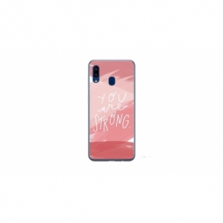Husa personalizata tip carcasa HQPrint pentru Xiaomi Redmi 9AT, model You are Strong, multicolor, S1D1M0275