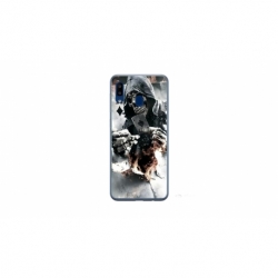 Husa personalizata tip carcasa HQPrint pentru Xiaomi Redmi 9AT, model Skeleton Cards, multicolor, S1D1M0301