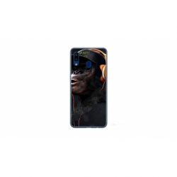 Husa personalizata tip carcasa HQPrint pentru Xiaomi Redmi 9AT, model Monkey, multicolor, S1D1M0319