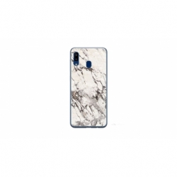 Husa personalizata tip carcasa HQPrint pentru Xiaomi Redmi 9AT, model White Marble, multicolor, S1D1M0325