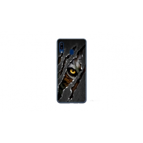Husa personalizata tip carcasa HQPrint pentru Xiaomi Redmi 9AT, model Hidden Tiger, multicolor, S1D1M0332