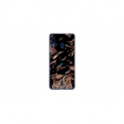 Husa personalizata tip carcasa HQPrint pentru Xiaomi Redmi 9AT, model Owl, multicolor, S1D1M0334