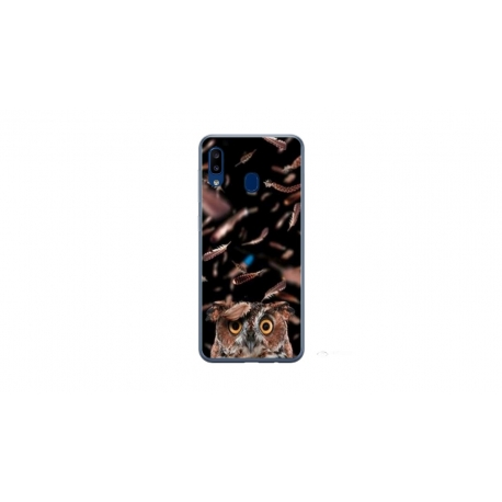 Husa personalizata tip carcasa HQPrint pentru Xiaomi Redmi 9AT, model Owl, multicolor, S1D1M0334