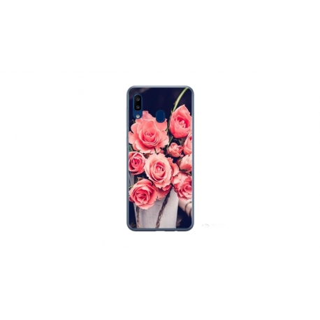 Husa personalizata tip carcasa HQPrint pentru Xiaomi Redmi 9AT, model Flowers 22, multicolor, S1D1M0379