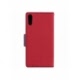 Husa SONY Xperia XZs - Fancy Book (Rosu)