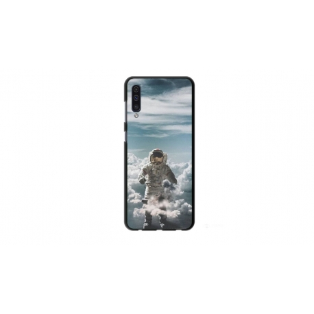Husa personalizata tip carcasa HQPrint pentru Xiaomi Mi 9, model Astronaut in the Clouds, multicolor, S1D1M0290
