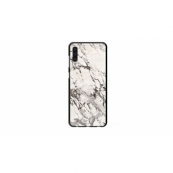 Husa personalizata tip carcasa HQPrint pentru Xiaomi Mi 9, model White Marble, multicolor, S1D1M0325