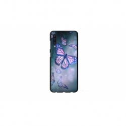 Husa personalizata tip carcasa HQPrint pentru Xiaomi Mi 9 Lite, model Butterfly 1, multicolor, S1D1M0028