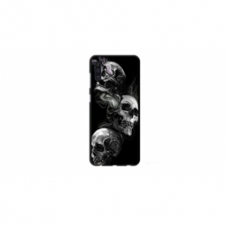 Husa personalizata tip carcasa HQPrint pentru Xiaomi Mi 9 Lite, model Skulls, multicolor, S1D1M0032