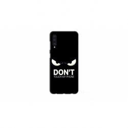 Husa personalizata tip carcasa HQPrint pentru Xiaomi Mi 9 Lite, model Dont touch my phone 1, multicolor, S1D1M0035