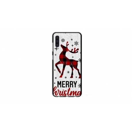 Husa personalizata tip carcasa HQPrint pentru Xiaomi Mi 9 Lite, model Merry Christmas Reindeer 1, multicolor, S1D1M0049