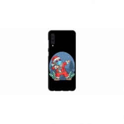 Husa personalizata tip carcasa HQPrint pentru Xiaomi Mi 9 Lite, model Covid Santa, multicolor, S1D1M0055