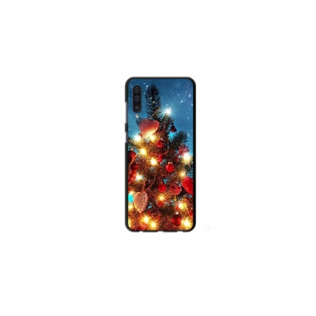 Husa personalizata tip carcasa HQPrint pentru Xiaomi Mi 9 Lite, model Christmas Tree 2, multicolor, S1D1M0058