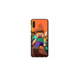 Husa personalizata tip carcasa HQPrint pentru Xiaomi Mi 9 Lite, model Minecraft 1, multicolor, S1D1M0125