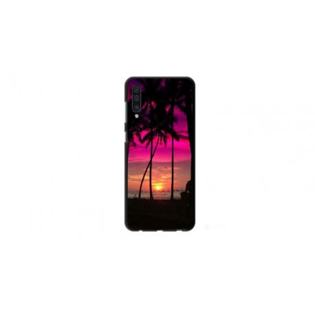 Husa personalizata tip carcasa HQPrint pentru Xiaomi Mi 9 Lite, model Beach View 1, multicolor, S1D1M0136