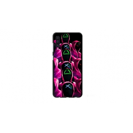 Husa personalizata tip carcasa HQPrint pentru Xiaomi Mi 9 Lite, model Squid Game 8, multicolor, S1D1M0180