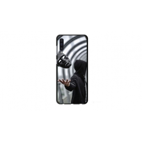 Husa personalizata tip carcasa HQPrint pentru Xiaomi Mi 9 Lite, model Mask, multicolor, S1D1M0199