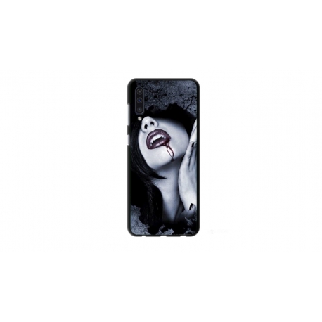 Husa personalizata tip carcasa HQPrint pentru Xiaomi Mi 9 Lite, model Vampire, multicolor, S1D1M0210