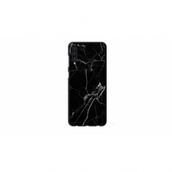 Husa personalizata tip carcasa HQPrint pentru Xiaomi Mi 9 Lite, model Black Marble, multicolor, S1D1M0229