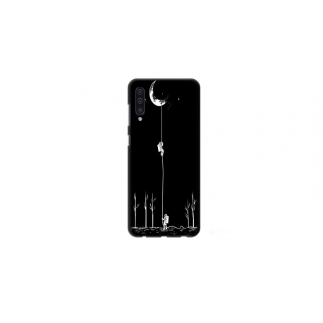 Husa personalizata tip carcasa HQPrint pentru Xiaomi Mi 9 Lite, model Climbing to the Moon, multicolor, S1D1M0233