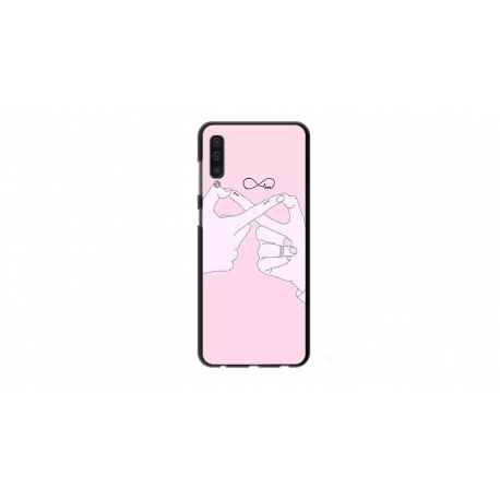 Husa personalizata tip carcasa HQPrint pentru Xiaomi Mi 9 Lite, model Infinity Togeter, multicolor, S1D1M0251