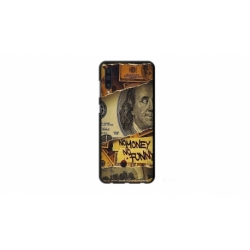 Husa personalizata tip carcasa HQPrint pentru Xiaomi Mi 9 Lite, model No Money No Funny, multicolor, S1D1M0262