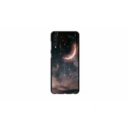 Husa personalizata tip carcasa HQPrint pentru Xiaomi Mi 9 Lite, model Falling Stars, multicolor, S1D1M0269