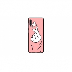Husa personalizata tip carcasa HQPrint pentru Xiaomi Mi 9 Lite, model Heart Snap, multicolor, S1D1M0285